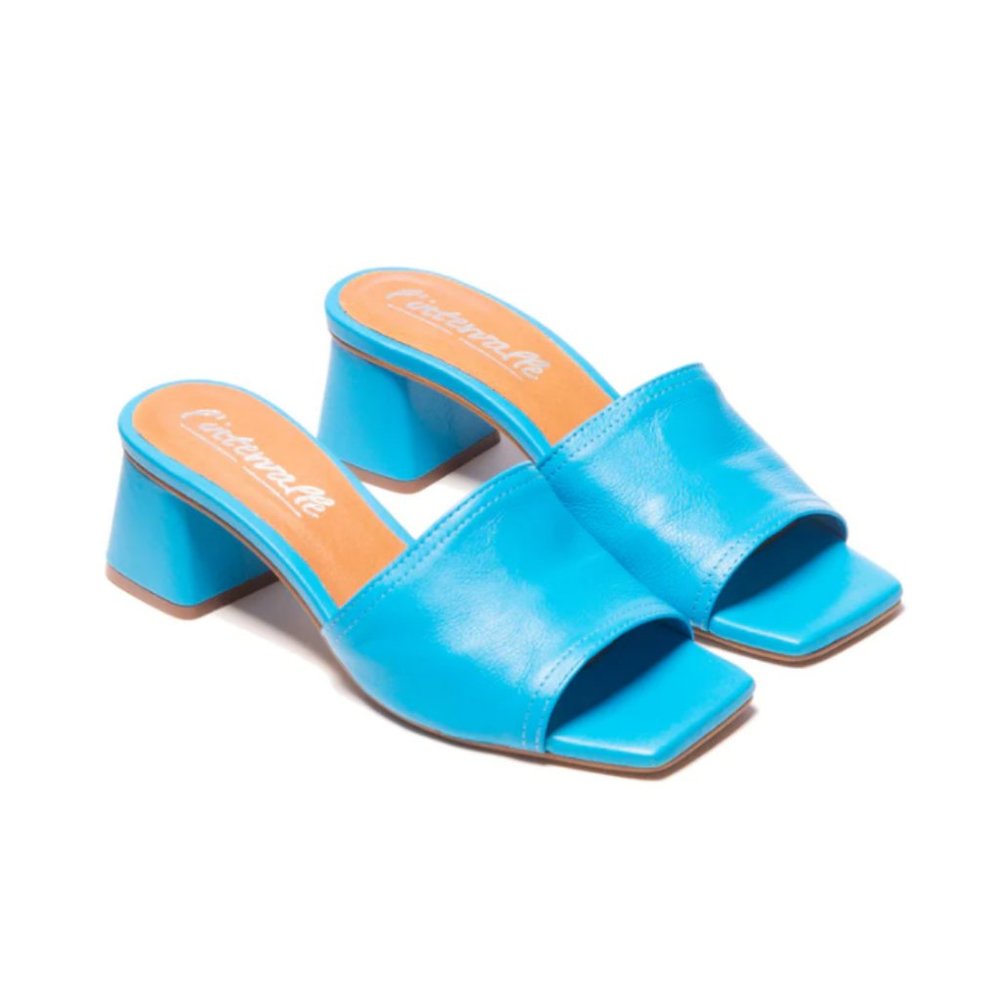 L'INTERVALLE Kenya Electric Blue Leather